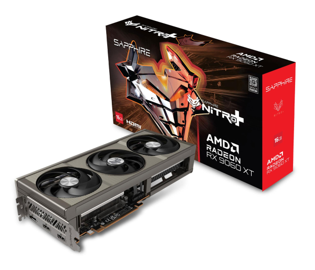Sapphire Radeon RX 9060 XT Nitro+ OC 16GB GDDR6 - 1339808 - zdjęcie